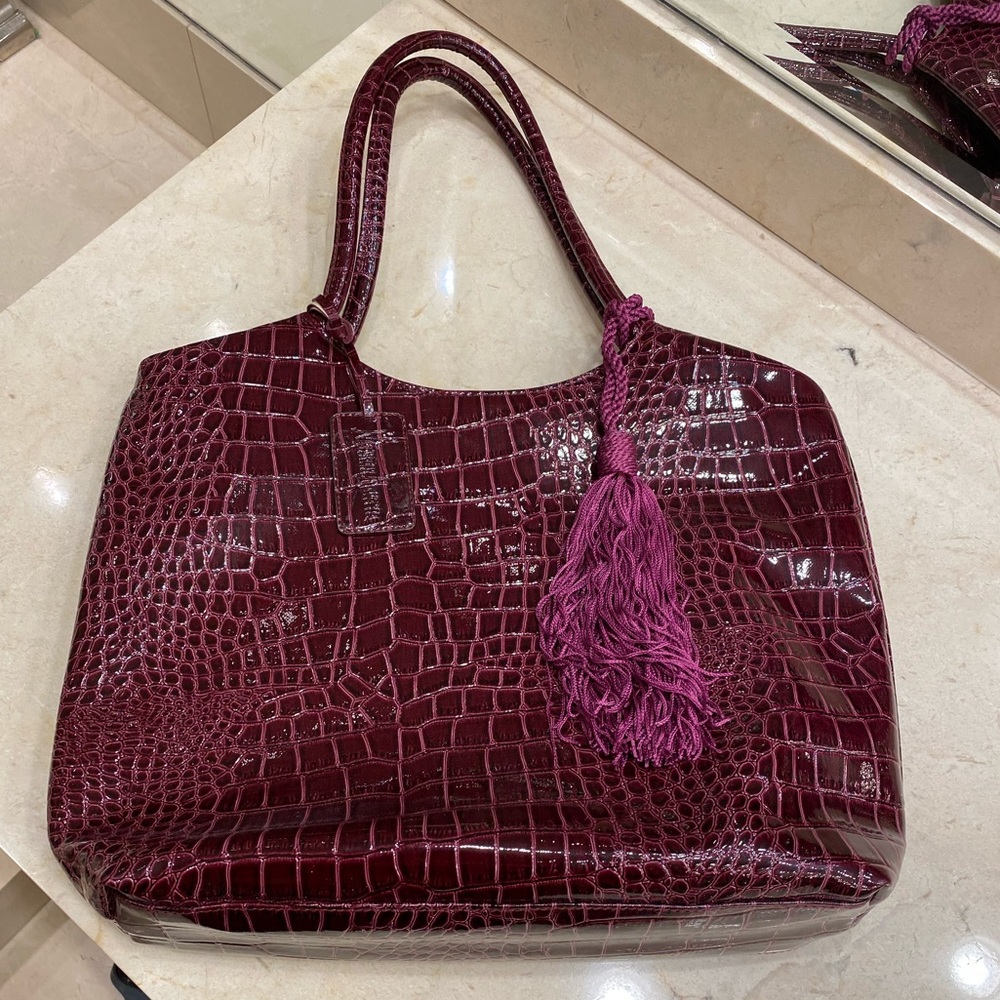 Vintage Neiman Marcus Leather Tote